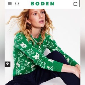 Biden Heather Jacquard Sweater